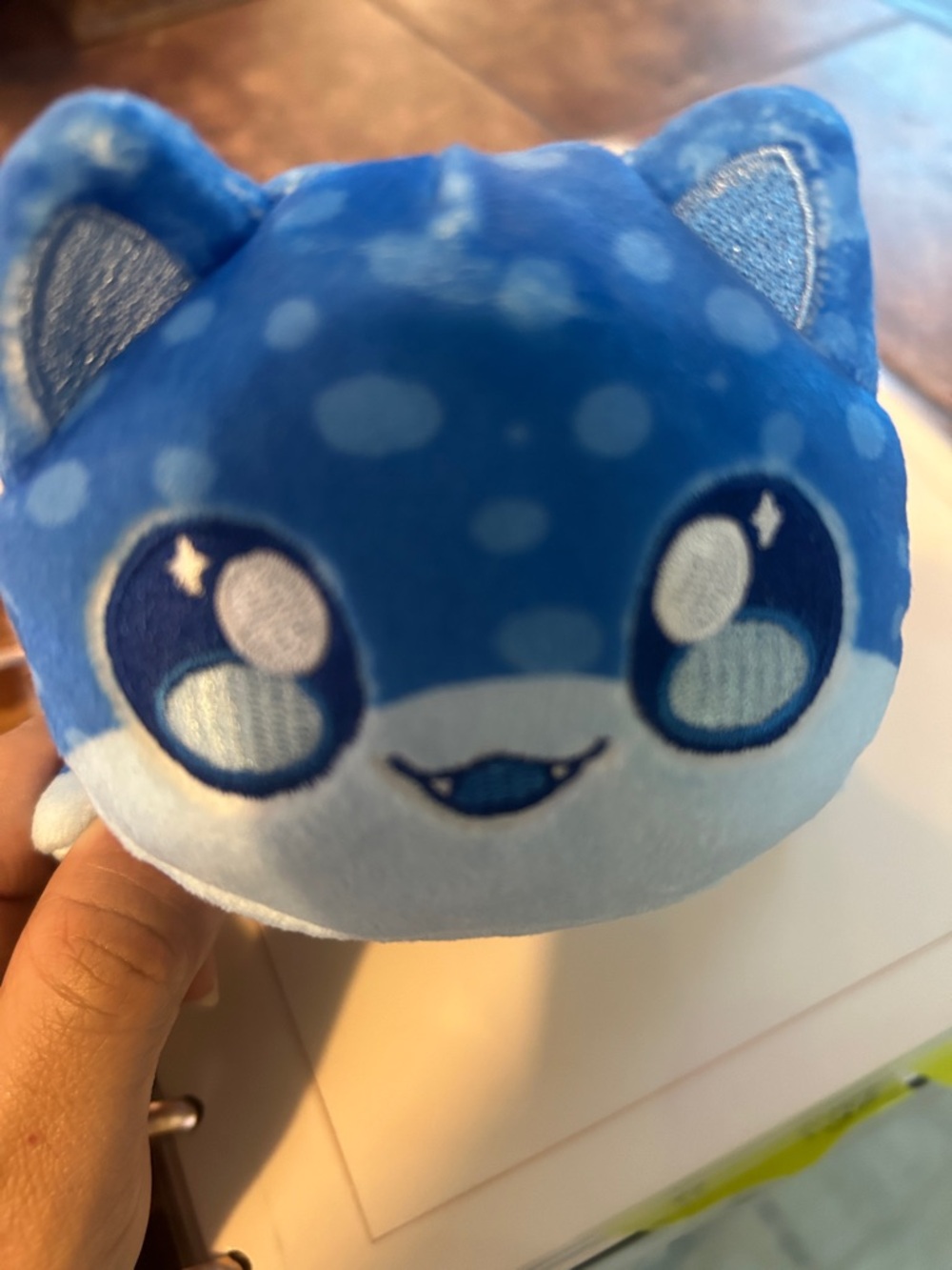 Blue Spotted Whale Plush Toy - Awwkward